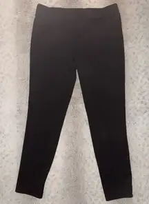 Larry Levine Women's Black Leggings