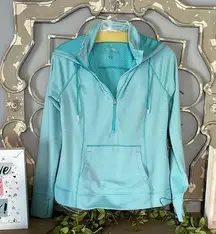 Hoodie Mint Green Aquamarine Pullover Womens Medium New Comfy