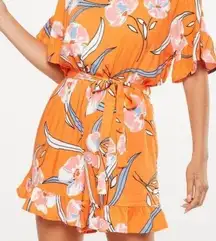 fay crew romper Amille Flamingo orange L