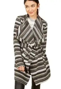 Jack by BB Dakota Matters of the Hearth Belted Wrap Jacket Sz S