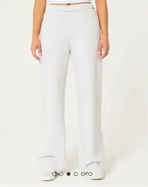 feel good fleece wide-leg sweatpants