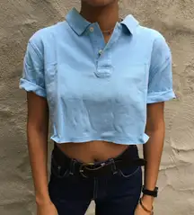 Polo Crop Top