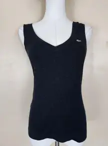 Y2K Black Lacoste Tank Top, Women’s 38(M)