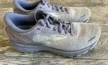 Brooks Ghost 14 Running Shoes Size 9.5 Womens Sneakers 12829 Purple Athletic‎