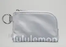 Lululemon 🩶 Silver Drop Clippable Card Pouch🩶