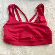 Lulu lemon Hot Pink Sports Bra Size 4