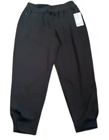 Athleta Allure Jogger Pants Black Womens Large NWT Stretch Athleisure L