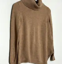 BCBGMAXAZRIA Merino Wool Turtleneck Sweater