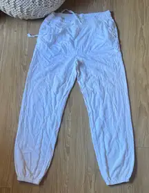 Lou & Grey Soft White Lounge Pants