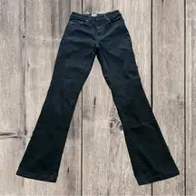 Womens 6 L.L. Bean black bootcut jeans