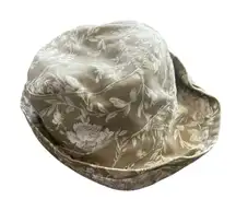 GAP Vintage Y2k Corduroy‎ Women's M/L Floral Bucket Hat