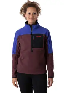 [Cotopaxi] Abrazo Half Zip Fleece Jacket Colorblock Warm Gorpcore Size Small S