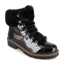 Portland Boot Company CECE Boots with Fur Trim A2
