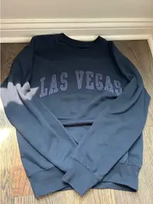 New York Popular Crewneck in Navy Blue