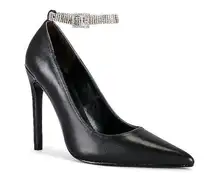 CAMILA COELHO Amor Heel In Black Size 7,5