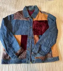 August Max Patchwork Jacket