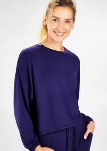 FABLETICS LUXE CINCHED PULLOVER SWEATSHIRT