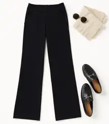 Lululemon Black Straight Leg Pants Size 10 Est 27 Inseam Work Travel Athleisure