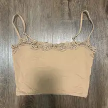 Skims Cropped Lace Cami