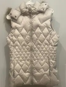 Roper western brand light grey  Quilted Puffer Vest
