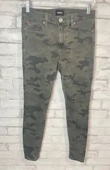 Hudson Jeans | Nico Midrise Ankle Camo Super Skinny Jeans