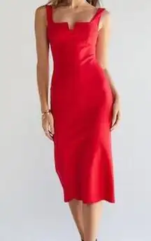 Francesca's Red Dress