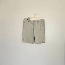 SALE! Beige Converse One Star Cotton Shorts Size 14 EUC