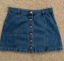 Jean Skirt 