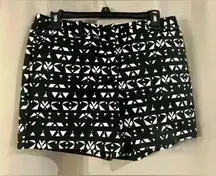 Women’s White&Black Worthington Shorts