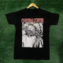 Cannibal Corpse Zombie Death Metal Band T-Shirt Size Medium