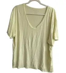 NWT American Eagle Soft & Sexy V-Neck T-Shirt Like Green Size Large
