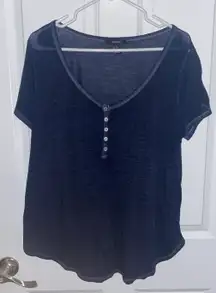 Flowy Button Top