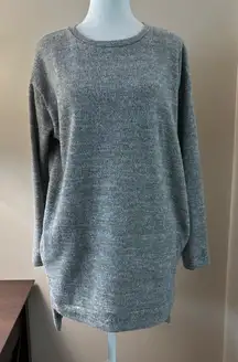 Windsor Heather Gray Long Sleeve Crew Neck Pullover Sweater Size S