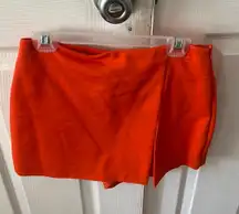 orange skirt