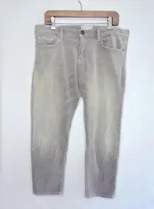 Current/Elliot Anthropologie “the boyfriend” women’s Gray corduroy Size 29