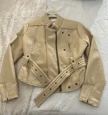 Faux Leather Jacket