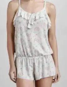 Underella By Ella Moss Beige Butterfly‎ Lounge Cami Size Small.