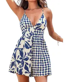 CUPSHE Rompers for Women Summer Vacation Beach Outfits Casual Sleeveless Dress