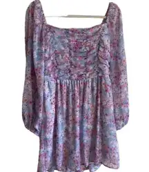 NWOT Crystal Doll BOHO Floral Dress