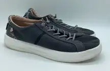 Hey Dude Gray Jet Black Karina Slip-On Slide Shoes Casual Easy Women's size 8