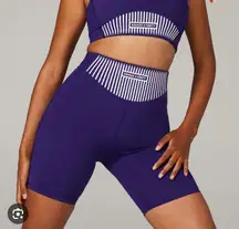 Purple Active Spandex Shorts