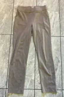 Duluth Trading Co Womens Pants M 31 Beige Stretch Comfort Casual Travel