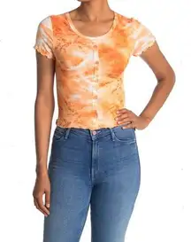 NWT Abound Tie Dye Cropped Tshirt XL