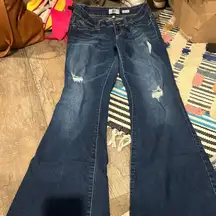 Wanna betta butt low rise wide leg jeans 30