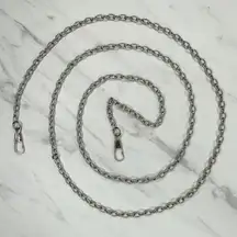 Silver Chain Purse Strap Replacement Crossbody Shoulder Bag Handle ✨