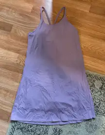 Small Purple Built in Shapewear Dress