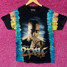 Tupac Me Against the World Tie Dye Tshirt Size Small 