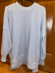 Light Blue  Crew Neck