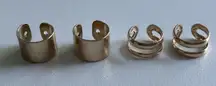 Gold Colored Ear Cuffs