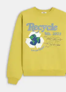Madhappy Earth Day Organic Fleece Crewneck Size Large